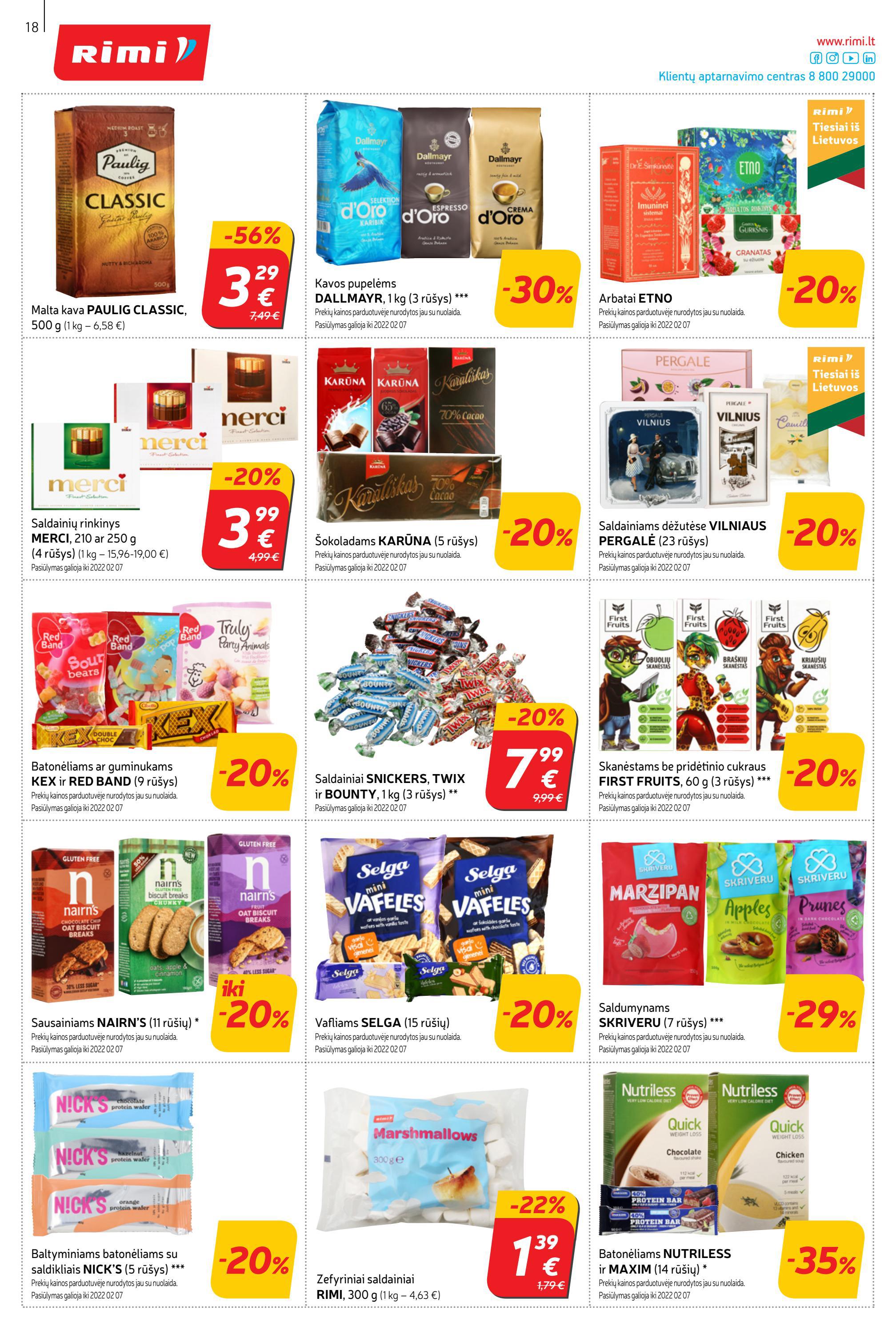 Rimi savaitinis leidinys akcijos nuo 
  2022-01-25 iki 
  2022-01-31 | Leidinukas.lt puslapis 18