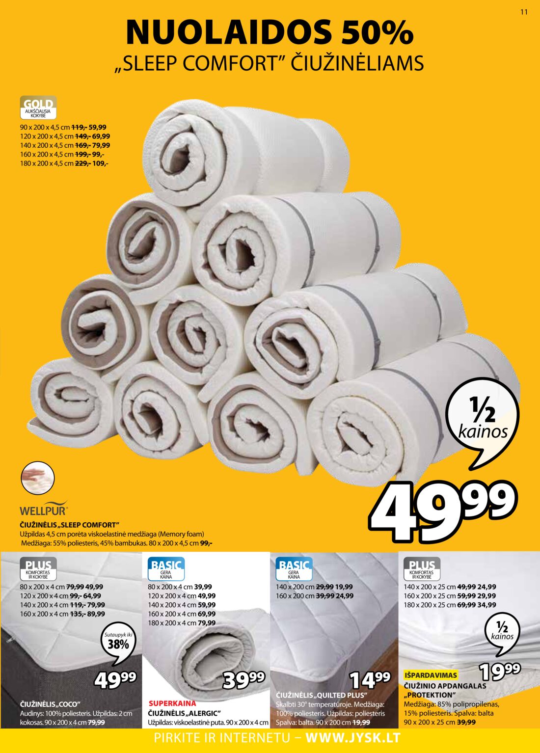 Jysk leidinys akcijos nuo 
  2019-09-17 iki 
  2019-09-30 | Leidinukas.lt puslapis 11