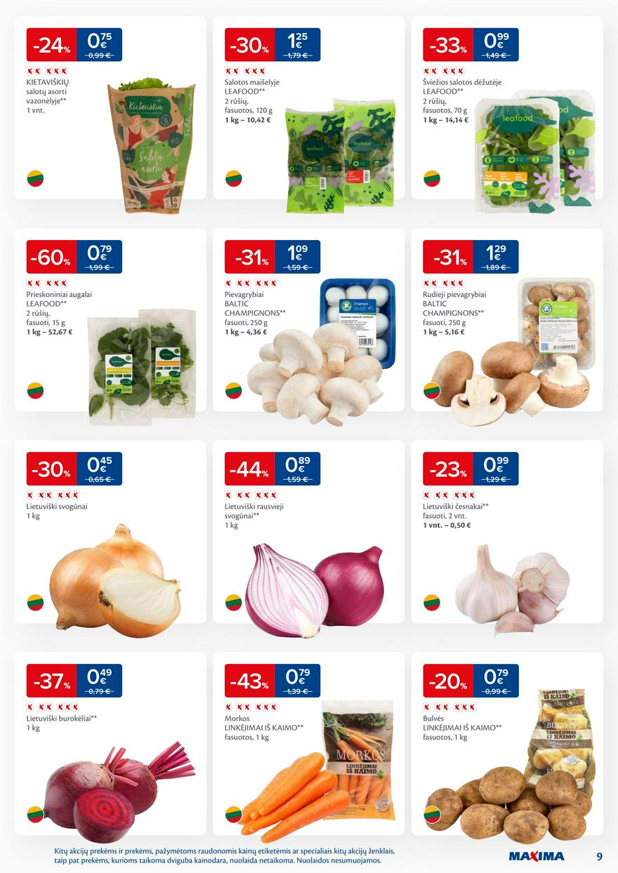 Maxima savaitinis leidinys 12 akcijos nuo
2025-03-18 iki
2025-03-24 | Leidinukas.lt puslapis 9