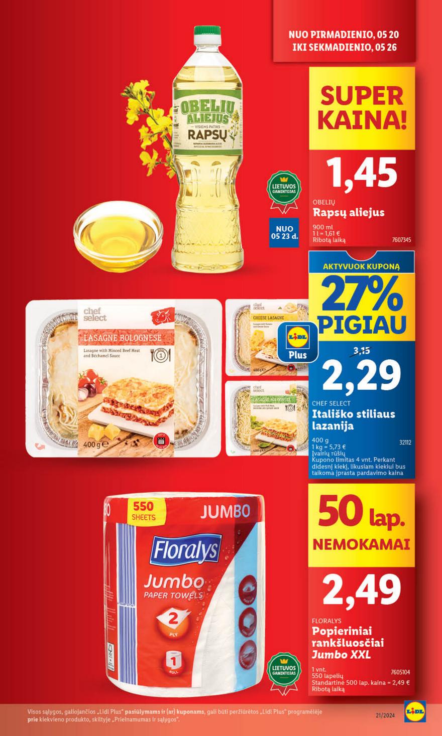 Lidl leidinys akcijos nuo 
  2024-05-20 iki 
  2024-05-26 | Leidinukas.lt puslapis 9