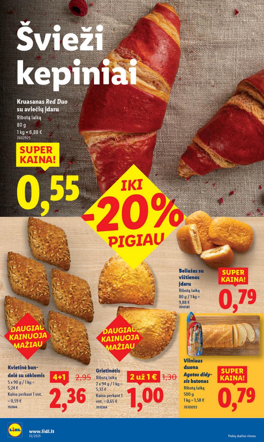 Lidl leidinys akcijos nuo 
  2025-08-04 iki 
  2025-08-10 | Leidinukas.lt puslapis 6