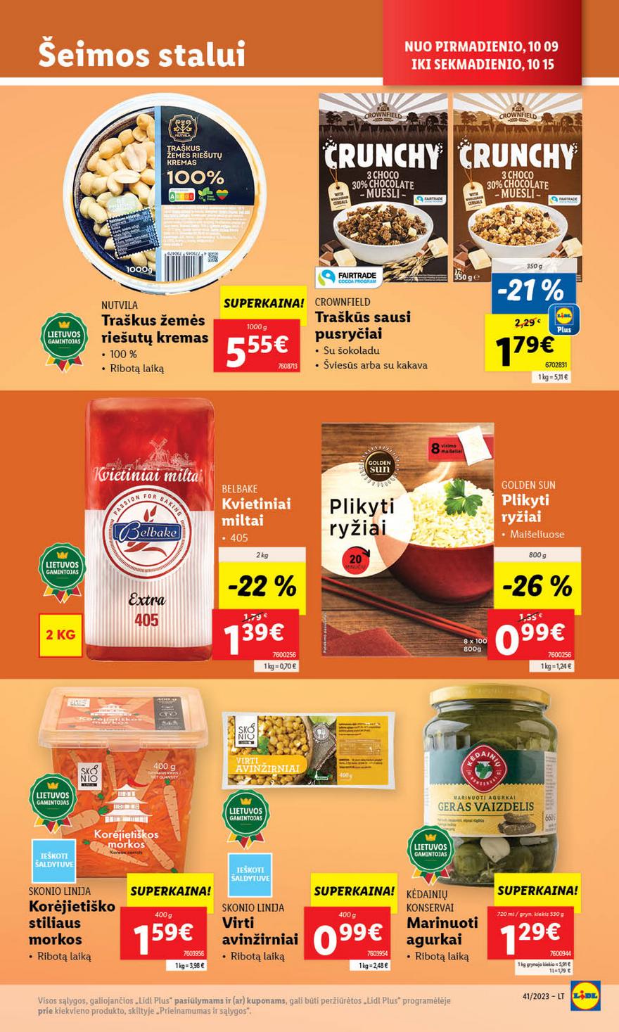 Lidl pasiūlymai akcijos nuo 
  2023-10-09 iki 
  2023-10-15 | Leidinukas.lt puslapis 37