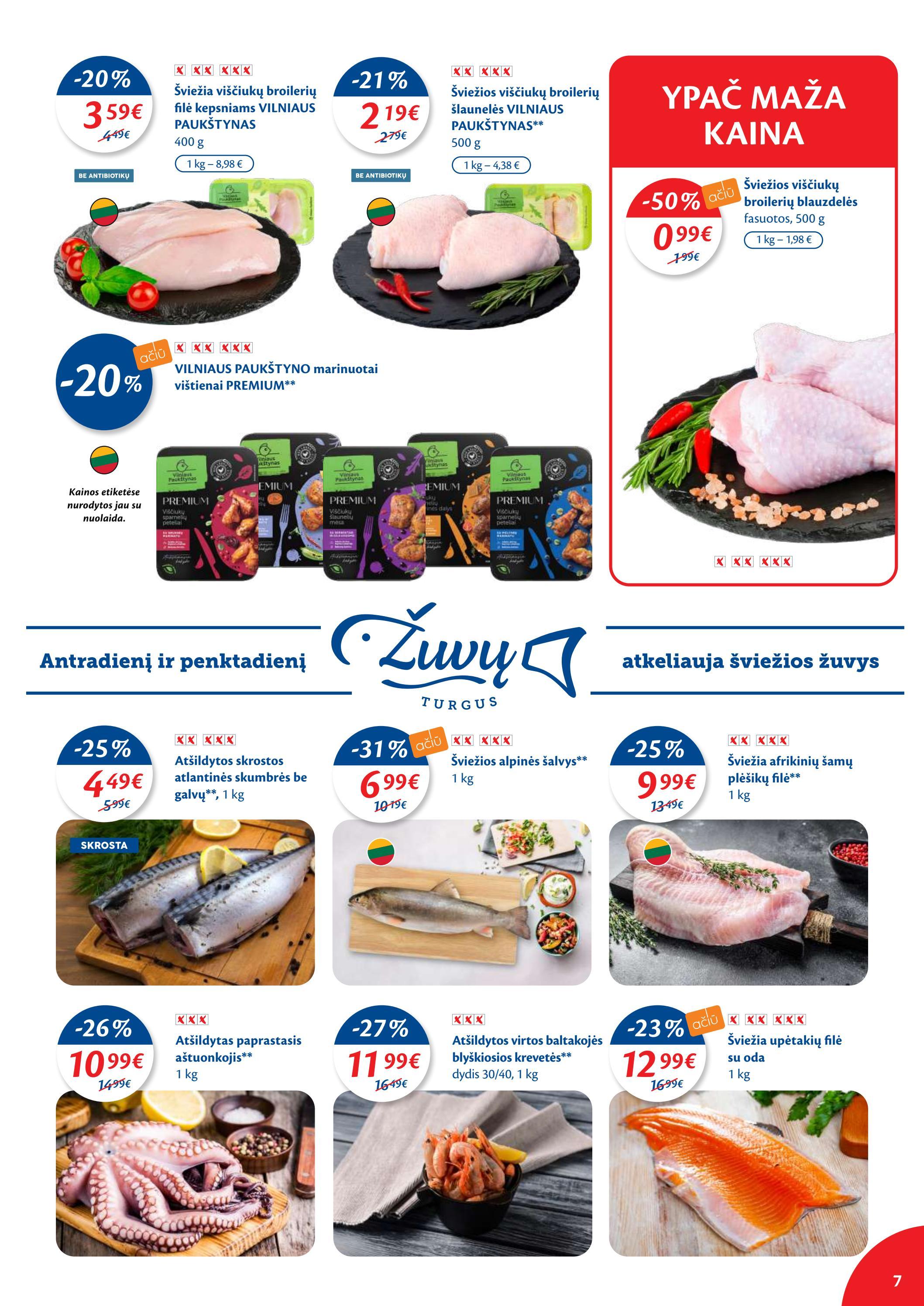Maxima kaininis leidinys akcijos nuo 
  2022-05-24 iki 
  2022-05-30 | Leidinukas.lt puslapis 7