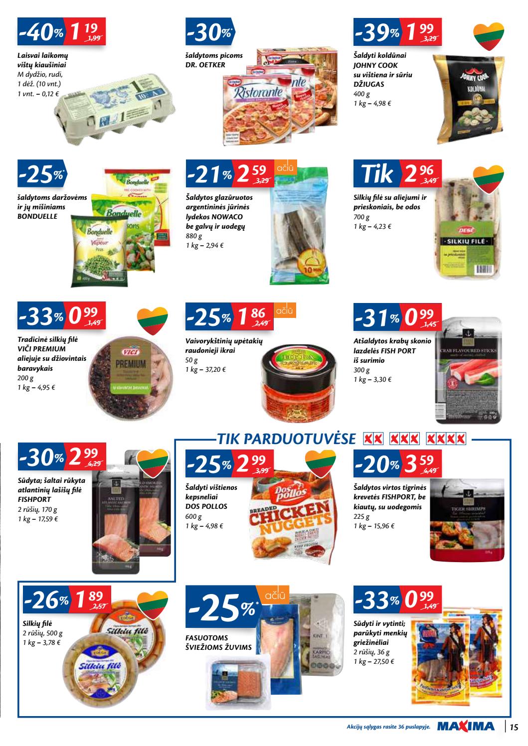 Maxima kaininis leidinys akcijos nuo 
  2020-06-30 iki 
  2020-07-06 | Leidinukas.lt puslapis 15