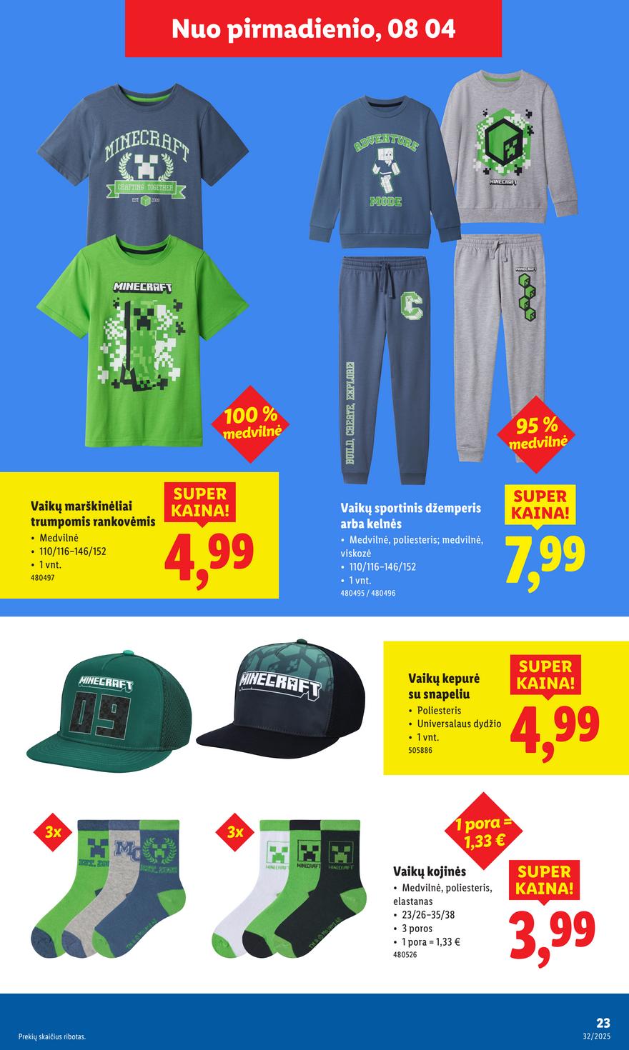 Lidl ne maisto leidinys akcijos nuo 
  2025-08-04 iki 
  2025-08-10 | Leidinukas.lt puslapis 23