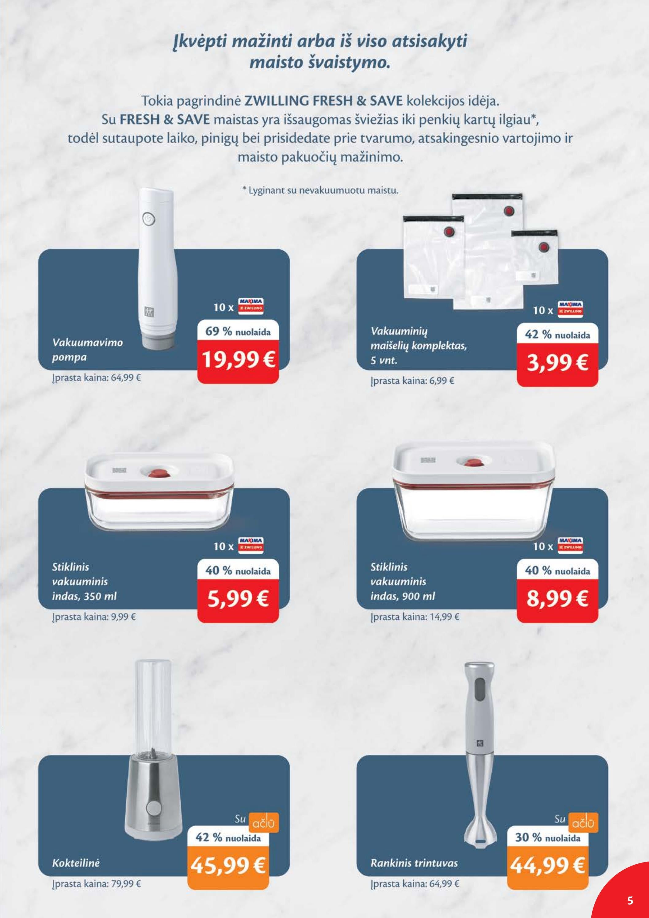 Maxima kaininis leidinys akcijos nuo 
  2022-03-22 iki 
  2022-03-28 | Leidinukas.lt puslapis 5
