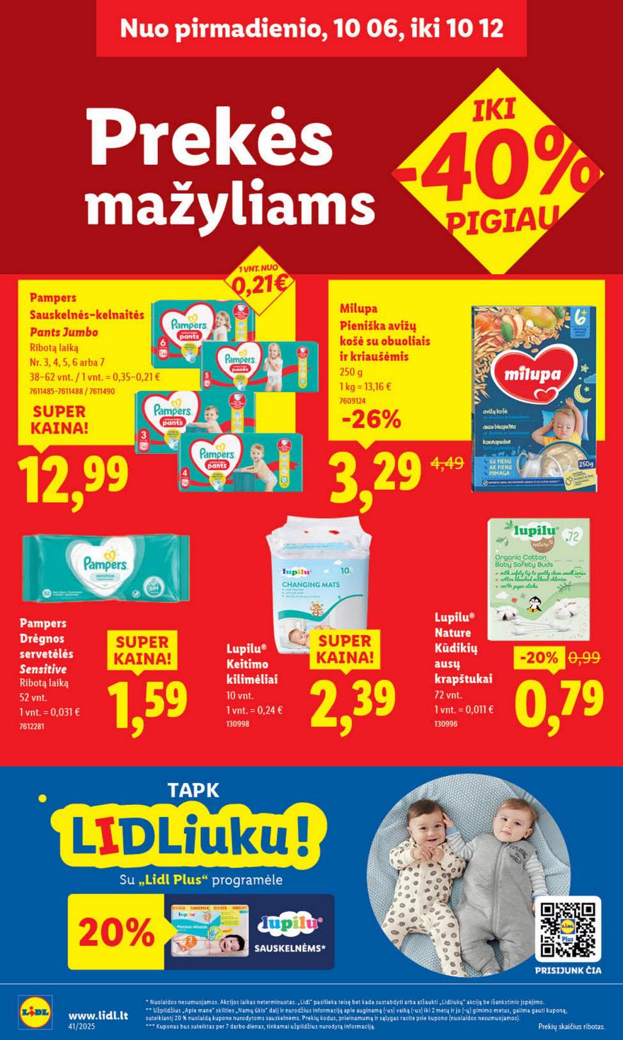 Lidl leidinys naujas akcijos nuo 
  2025-10-06 iki 
  2025-10-12 | Leidinukas.lt puslapis 58