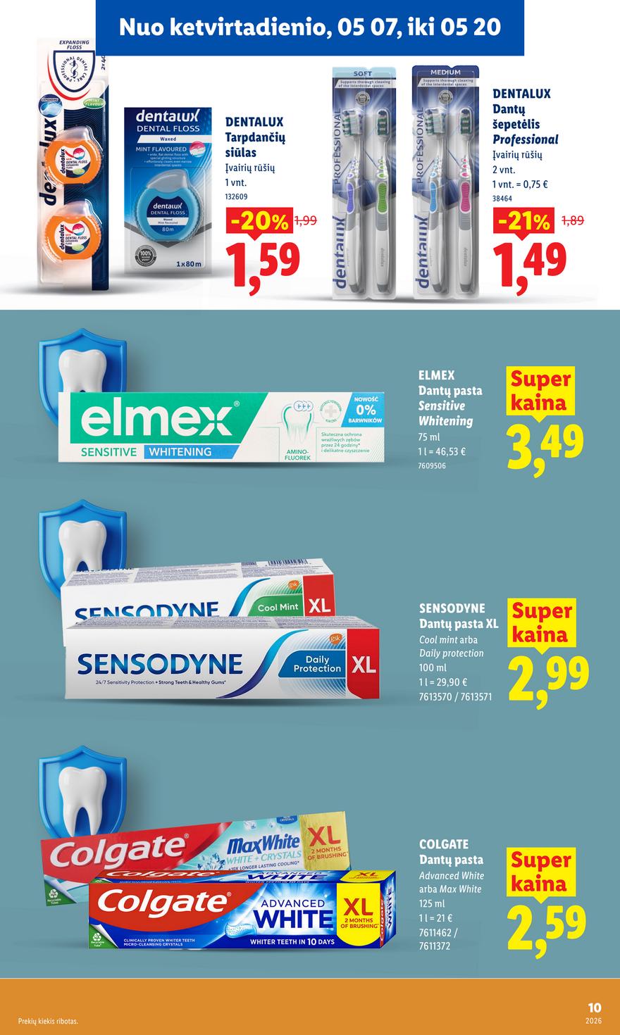 Lidl leidinys akcijos nuo 
  2026-05-04 iki 
  2026-05-10 | Leidinukas.lt puslapis 41