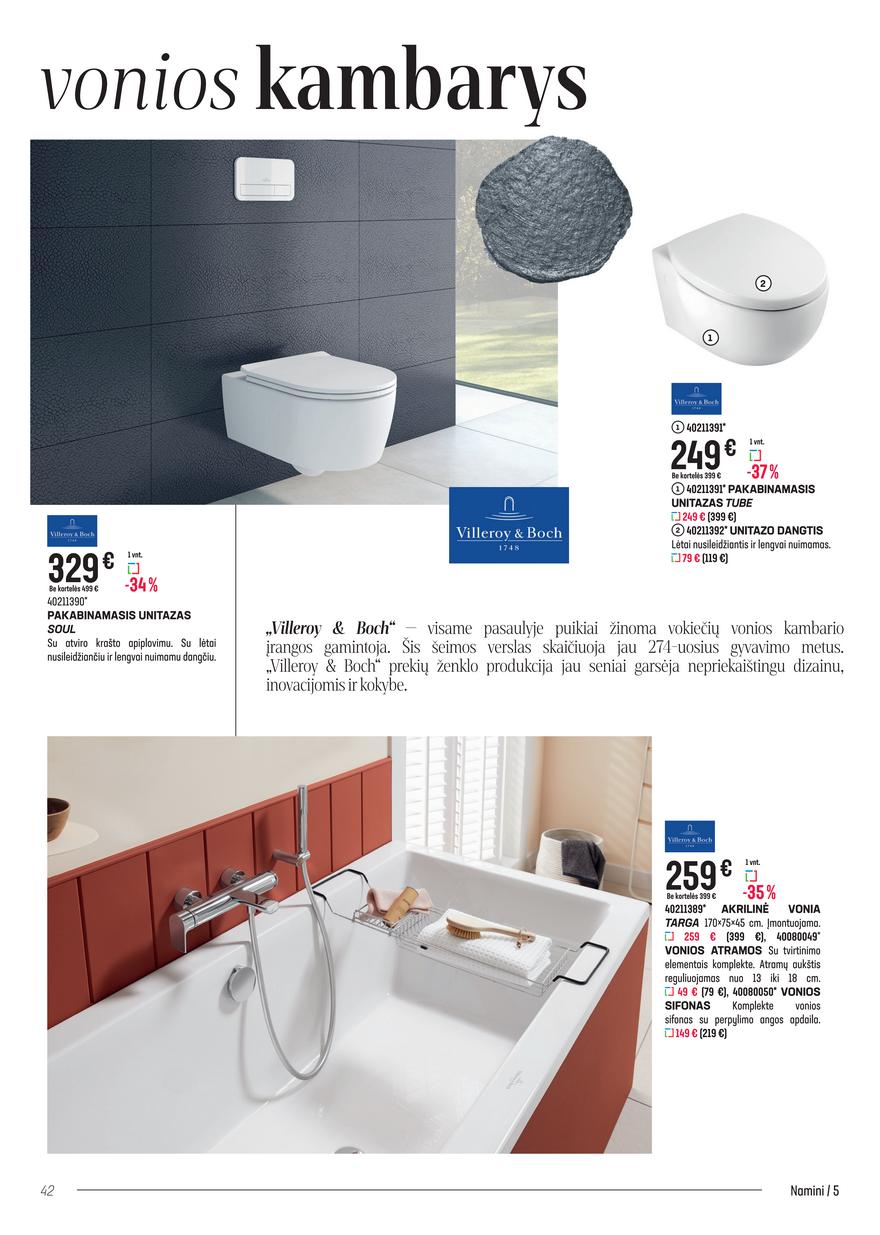 Senukai leidinys akcijos nuo 
  2022-06-30 iki 
  2022-08-08 | Leidinukas.lt puslapis 41