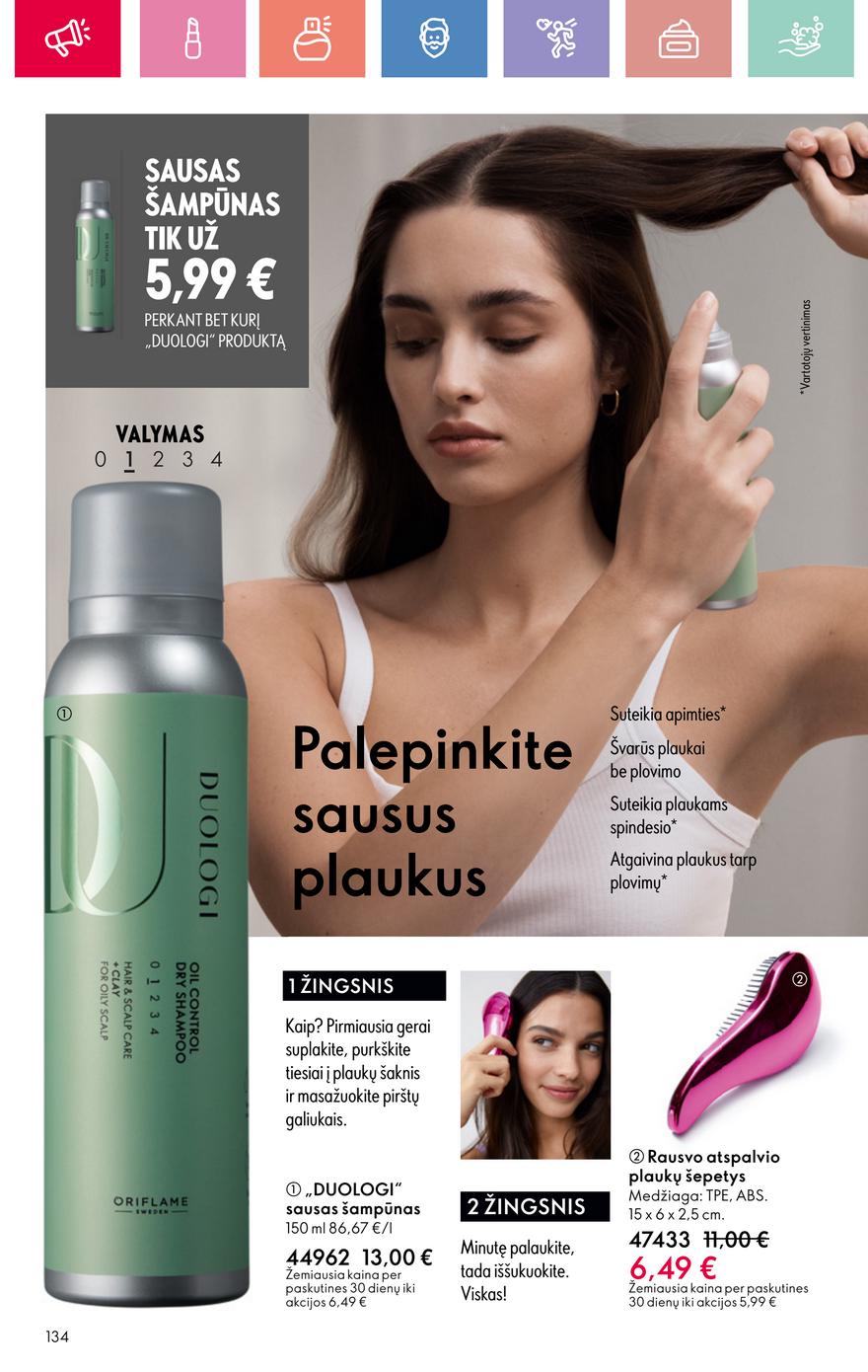 Oriflame katalogas akcijos nuo 
  2025-06-22 iki 
  2025-07-12 | Leidinukas.lt puslapis 134