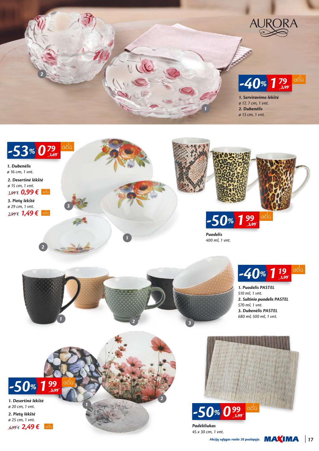 Maxima kaininis leidinys akcijos nuo 
  2019-10-22 iki 
  2019-10-28 | Leidinukas.lt puslapis 17