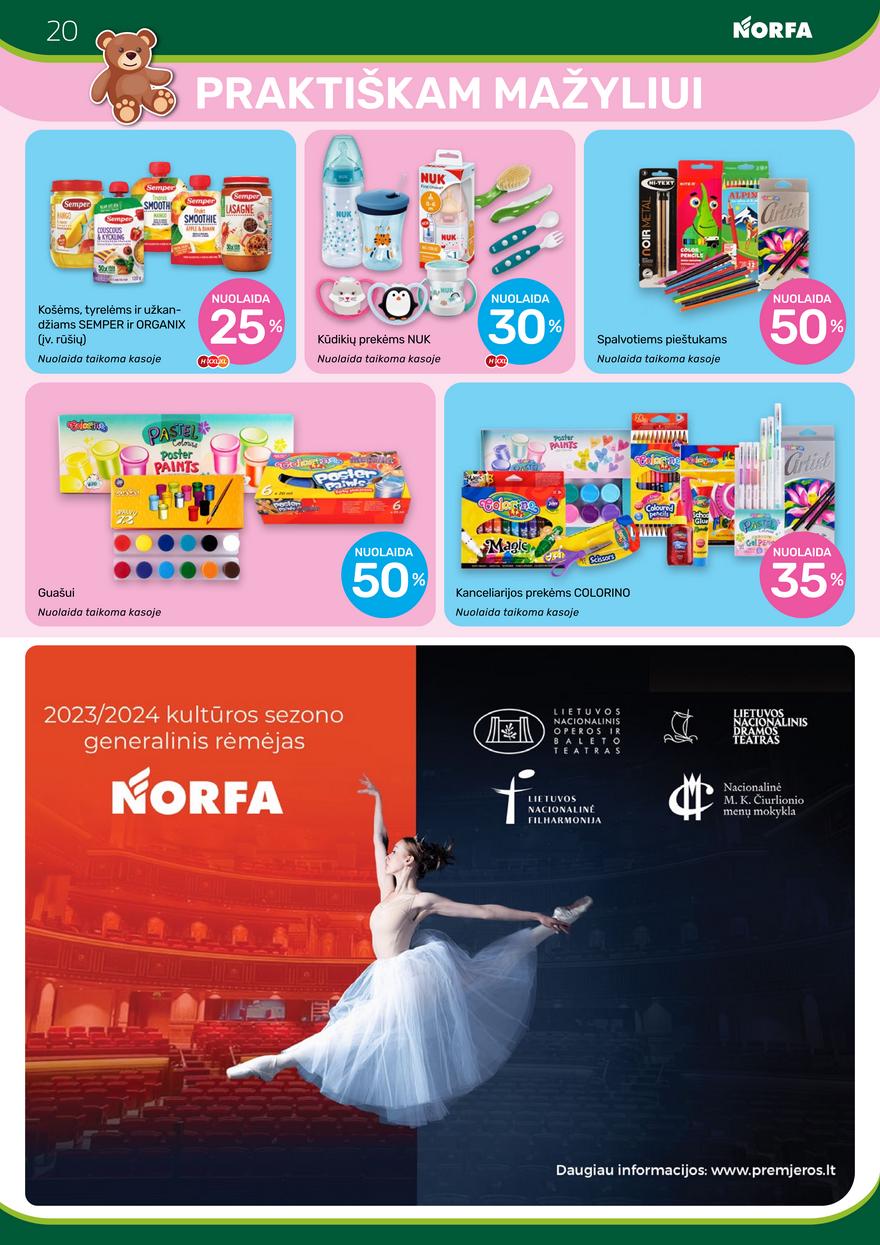 Norfos kaininis leidinys akcijos nuo 
  2023-11-02 iki 
  2023-11-15 | Leidinukas.lt puslapis 20