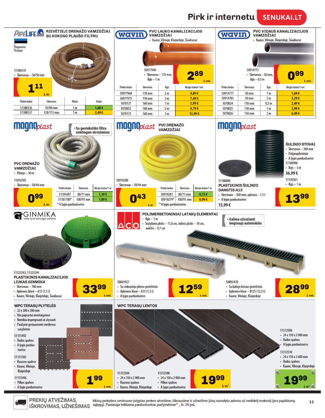 Senukai reklaminis leidinys akcijos nuo 
  2019-09-20 iki 
  2019-10-07 | Leidinukas.lt puslapis 11