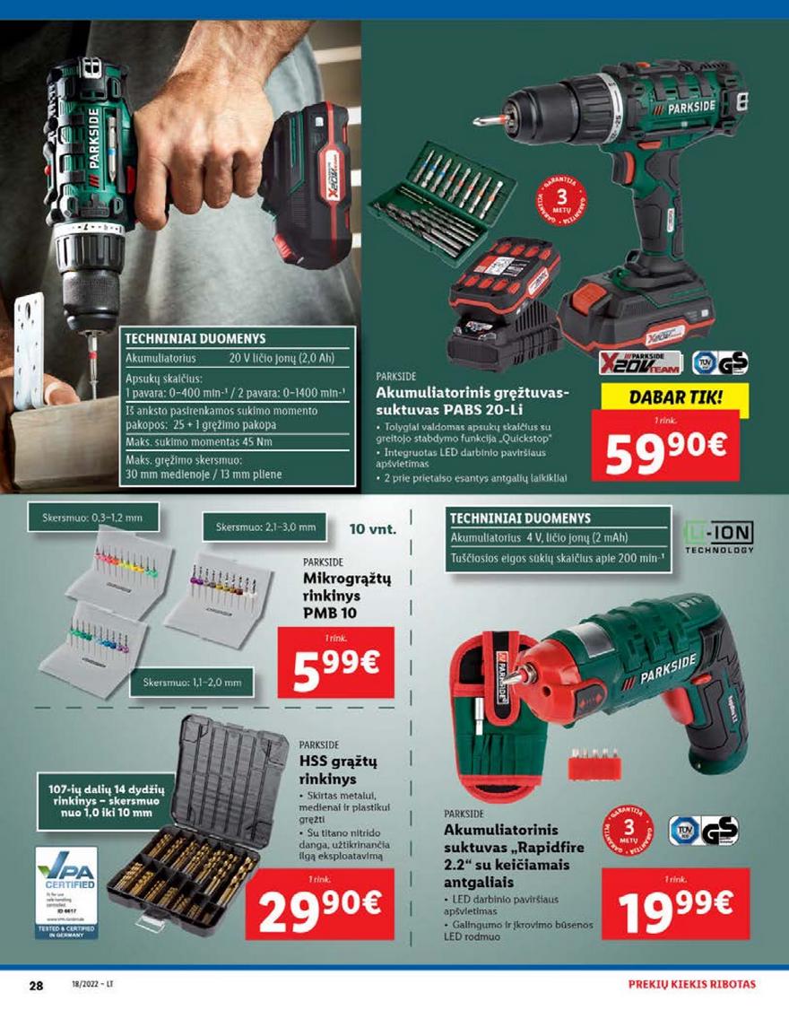 Ldil ne maisto prekių pasiūlymai akcijos nuo 
  2022-05-02 iki 
  2022-05-08 | Leidinukas.lt puslapis 28