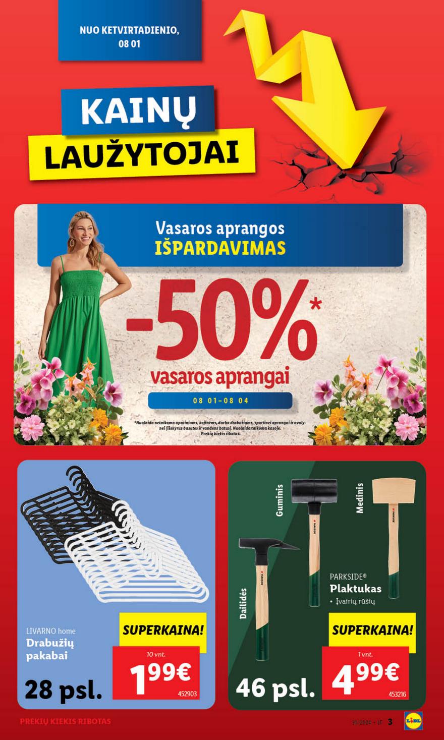 Lidl leidinys akcijos nuo 
  2024-07-29 iki 
  2024-08-04 | Leidinukas.lt puslapis 3