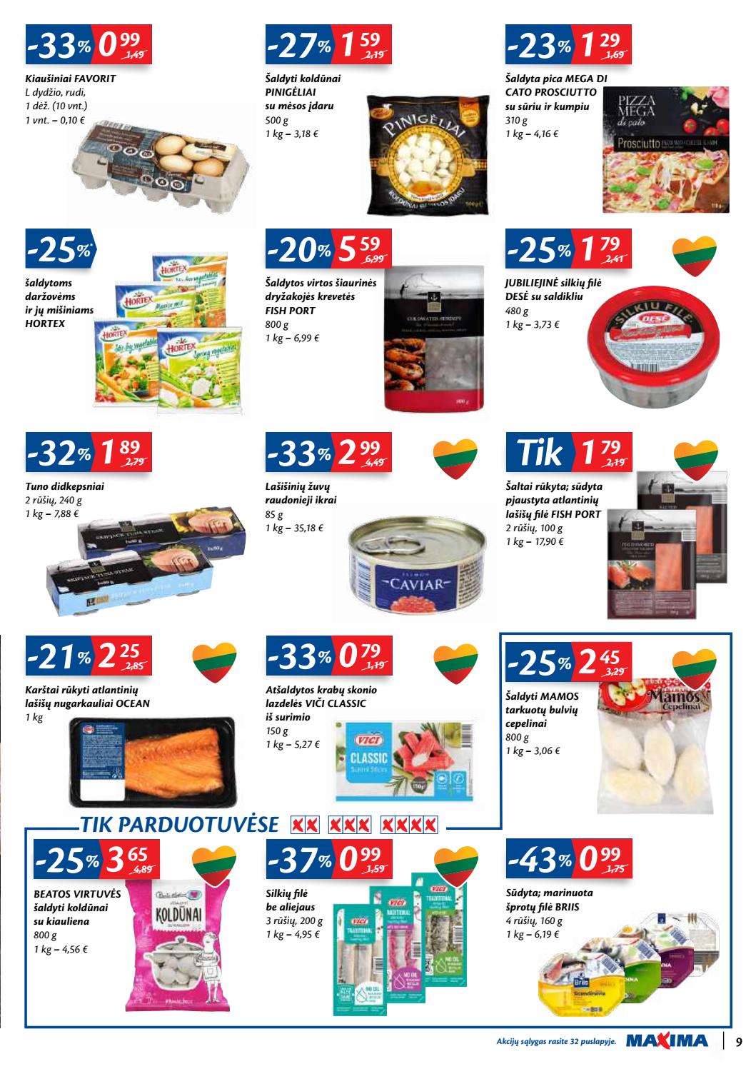 Maxima kaininis leidinys akcijos nuo 
  2020-08-25 iki 
  2020-08-31 | Leidinukas.lt puslapis 9