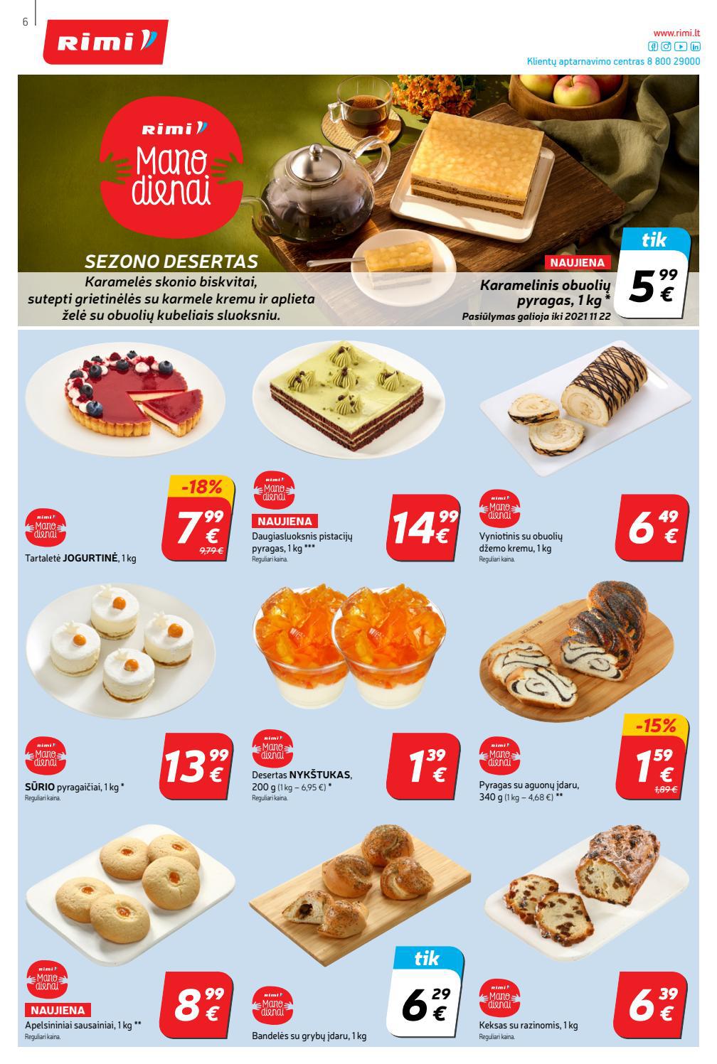 Rimi savaitinis leidinys akcijos nuo 
  2021-10-26 iki 
  2021-11-02 | Leidinukas.lt puslapis 6