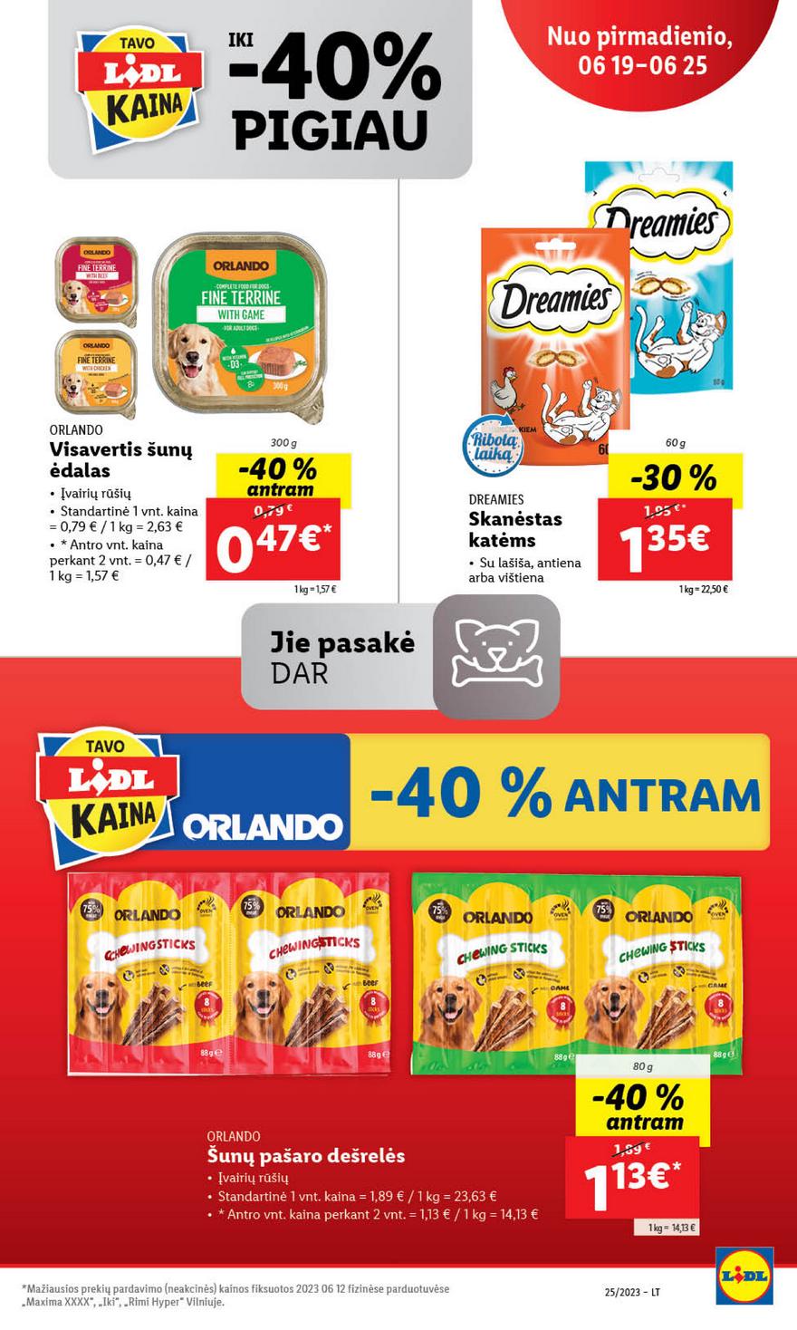 Lidl pasiūlymai akcijos nuo 
  2023-06-19 iki 
  2023-06-25 | Leidinukas.lt puslapis 66