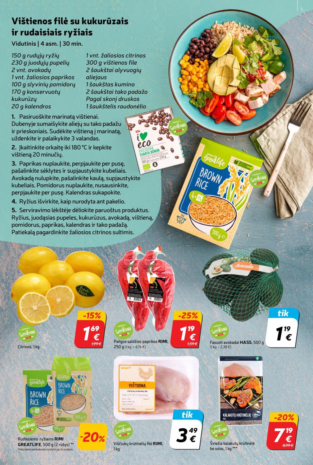 Rimi savaitinis leidinys akcijos nuo
2021-08-24 iki
2021-08-30 | Leidinukas.lt puslapis 5