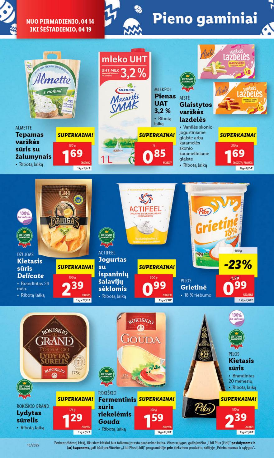 Lidl leidinys akcijos nuo 
  2025-04-14 iki 
  2025-04-19 | Leidinukas.lt puslapis 30
