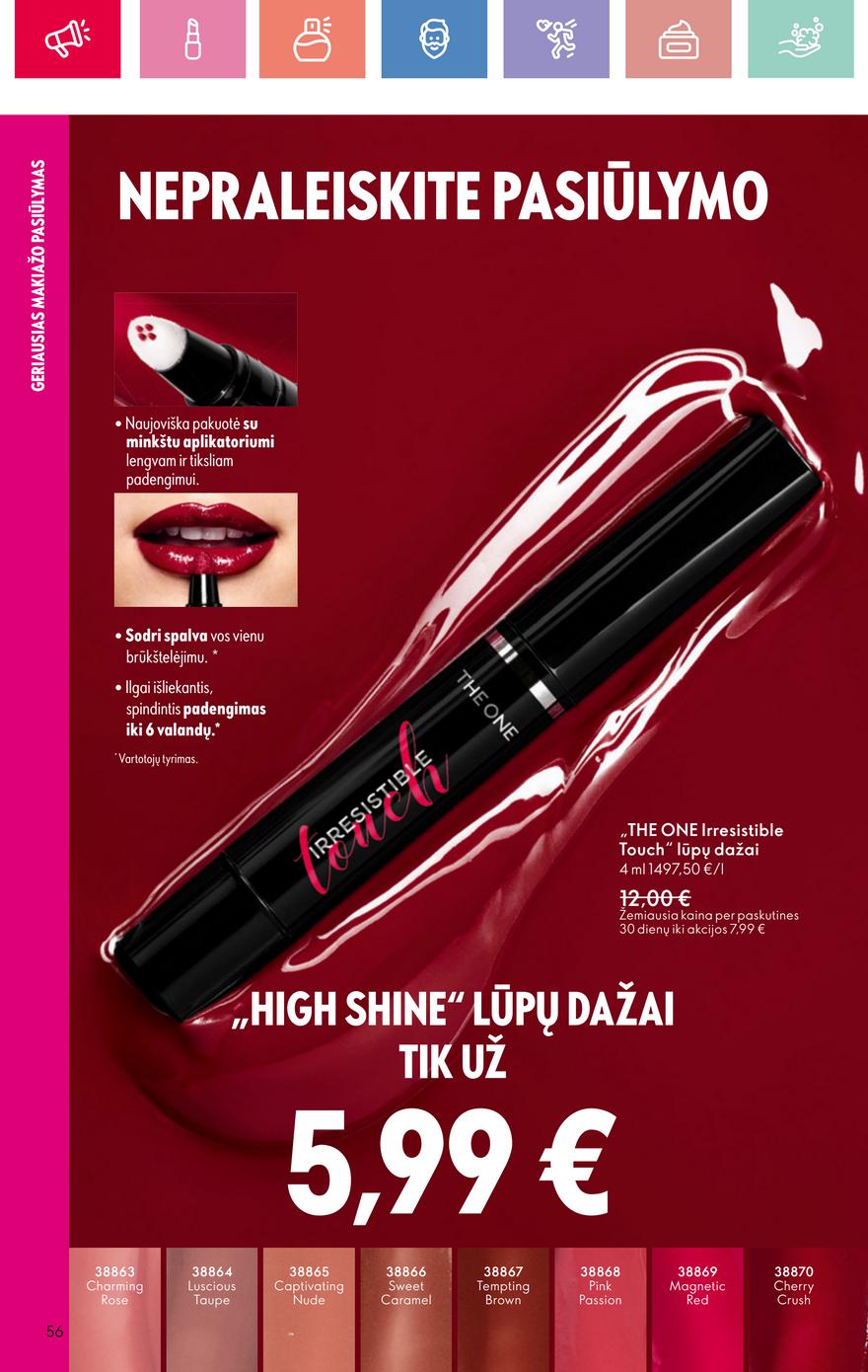 Oriflame katalogas akcijos nuo 
  2025-07-13 iki 
  2025-08-02 | Leidinukas.lt puslapis 56