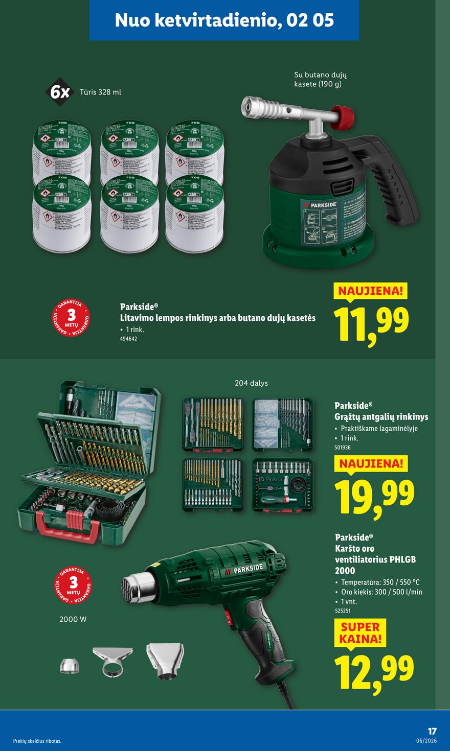 Lidl leidinys akcijos nuo 
  2026-02-02 iki 
  2026-02-08 | Leidinukas.lt puslapis 17