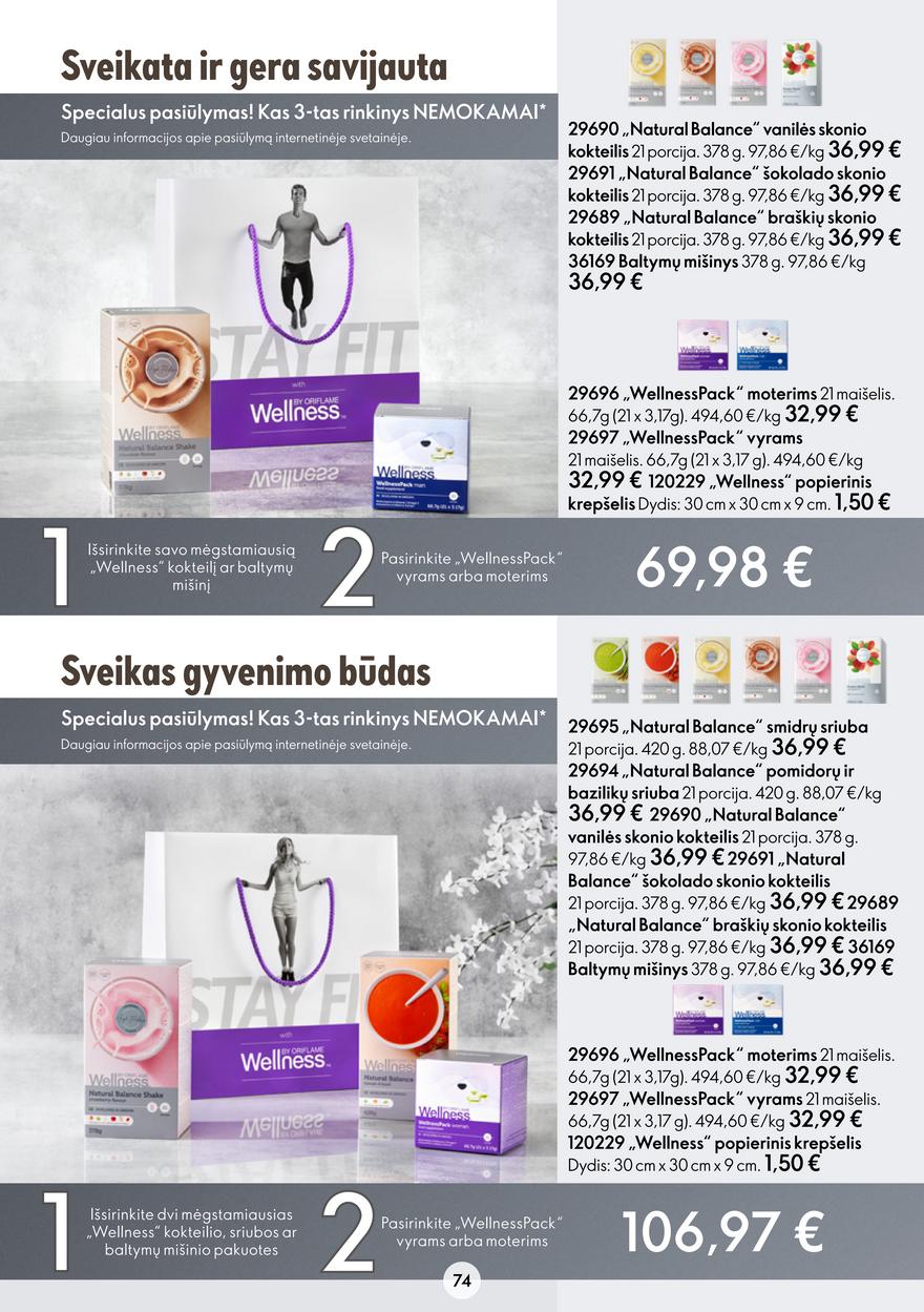 Oriflame katalogas akcijos nuo 
  2022-12-21 iki 
  2023-01-10 | Leidinukas.lt puslapis 74