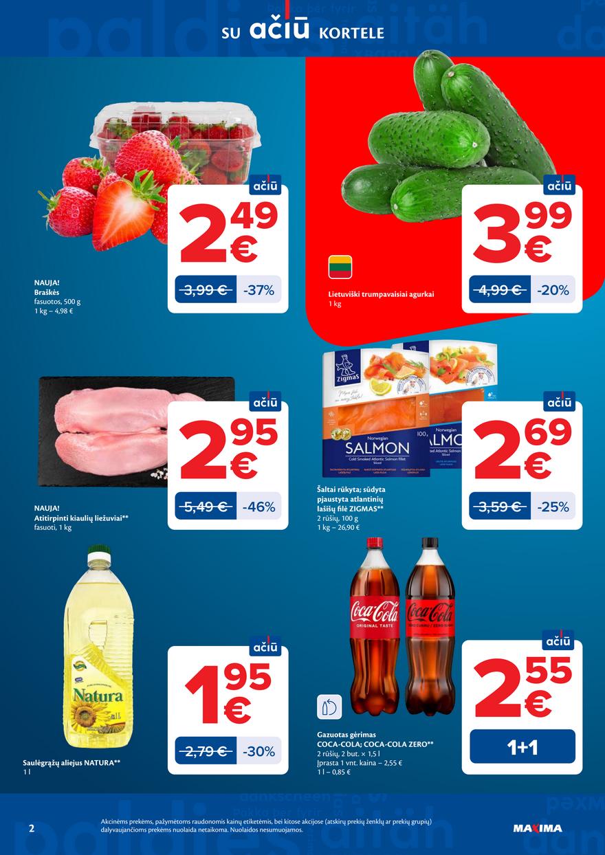 Maxima leidinys akcijos nuo 
  2026-03-31 iki 
  2026-04-06 | Leidinukas.lt puslapis 2