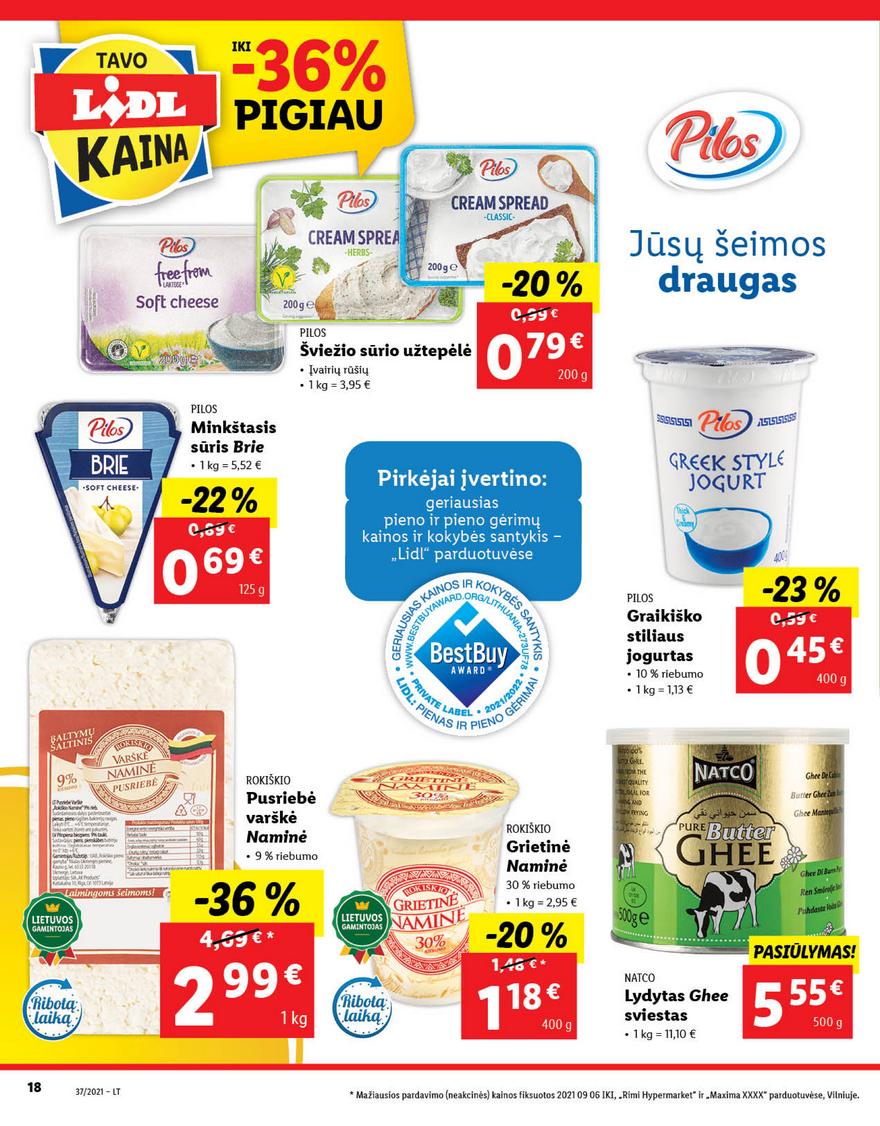 Lidl maisto prekių pasiūlymai akcijos nuo 
  2021-09-13 iki 
  2021-09-19 | Leidinukas.lt puslapis 18