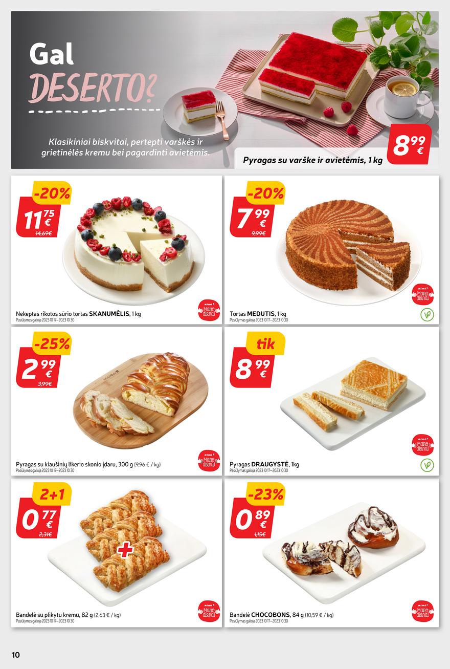 Rimi savaitinis leidinys akcijos nuo 
  2023-10-17 iki 
  2023-10-23 | Leidinukas.lt puslapis 10