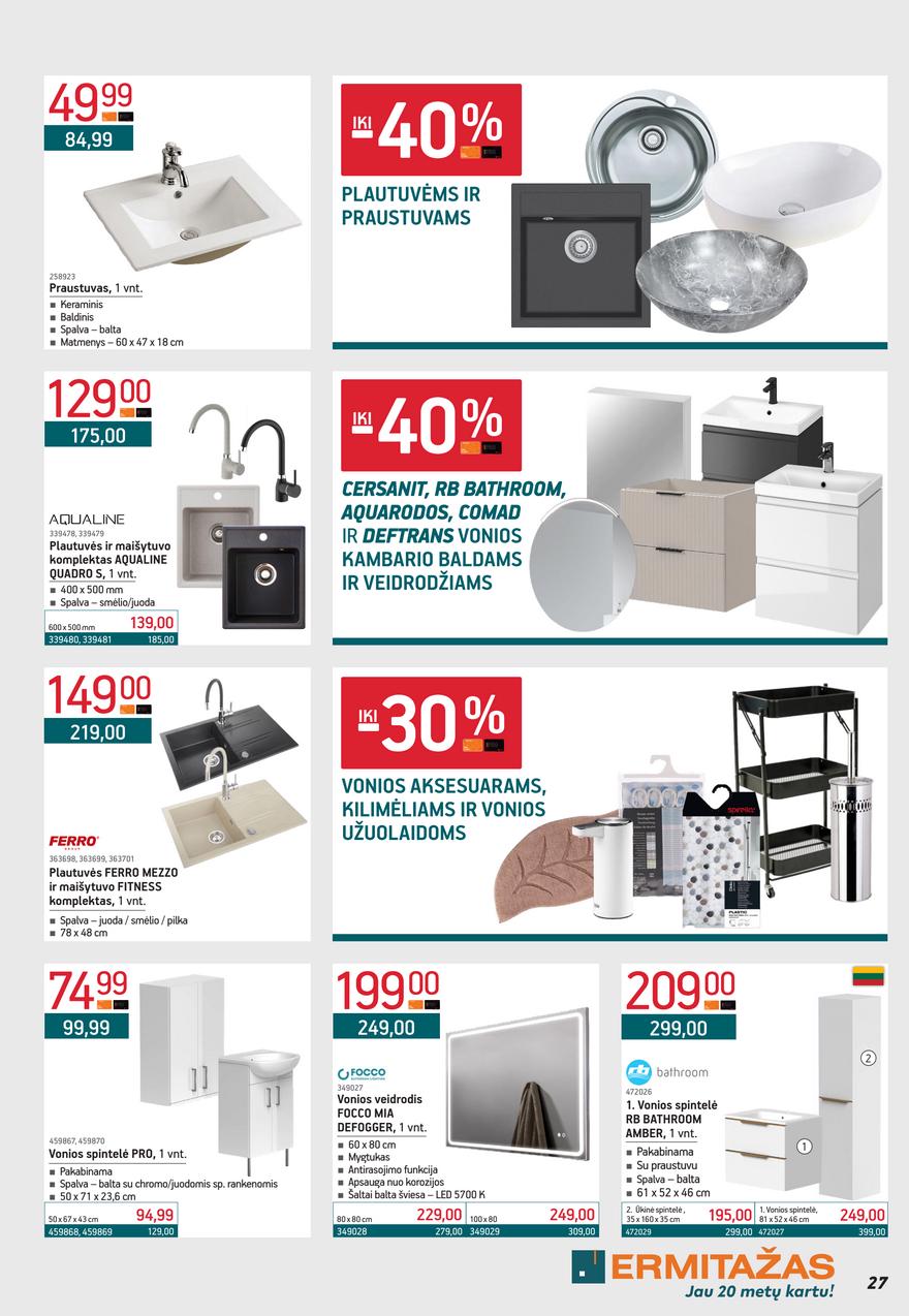 Ermitažas leidinys akcijos nuo 
  2025-06-02 iki 
  2025-06-30 | Leidinukas.lt puslapis 27