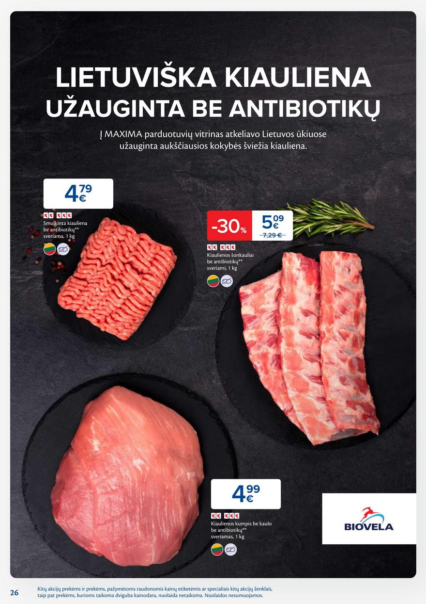 Maxima savaitinis leidinys 23 akcijos nuo 
  2025-06-03 iki 
  2025-06-09 | Leidinukas.lt puslapis 26