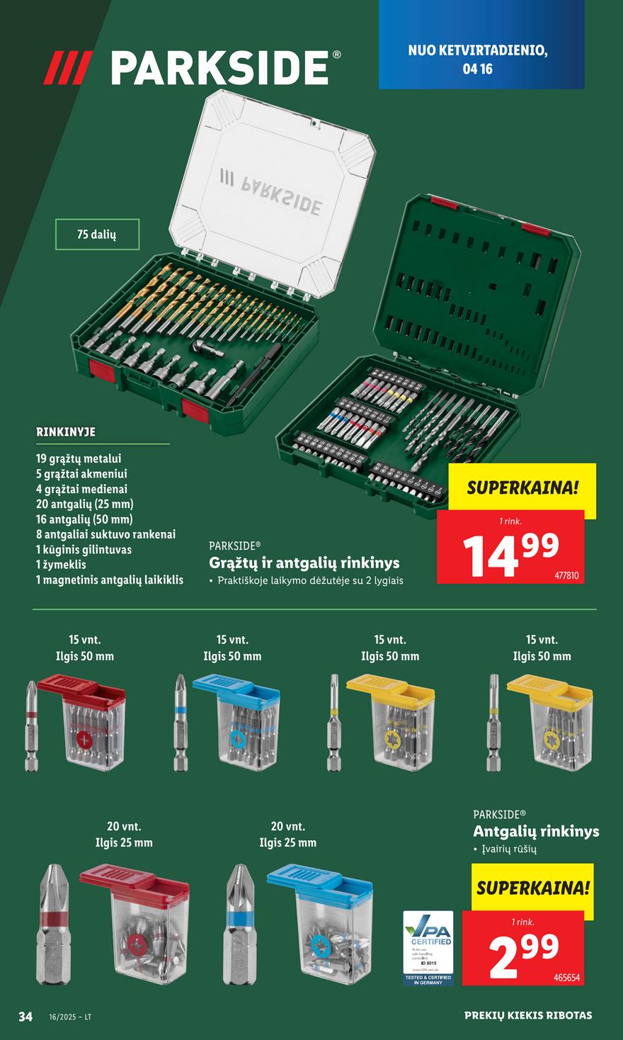 Lidl ne maisto leidinys akcijos nuo 
  2025-04-14 iki 
  2025-04-19 | Leidinukas.lt puslapis 28