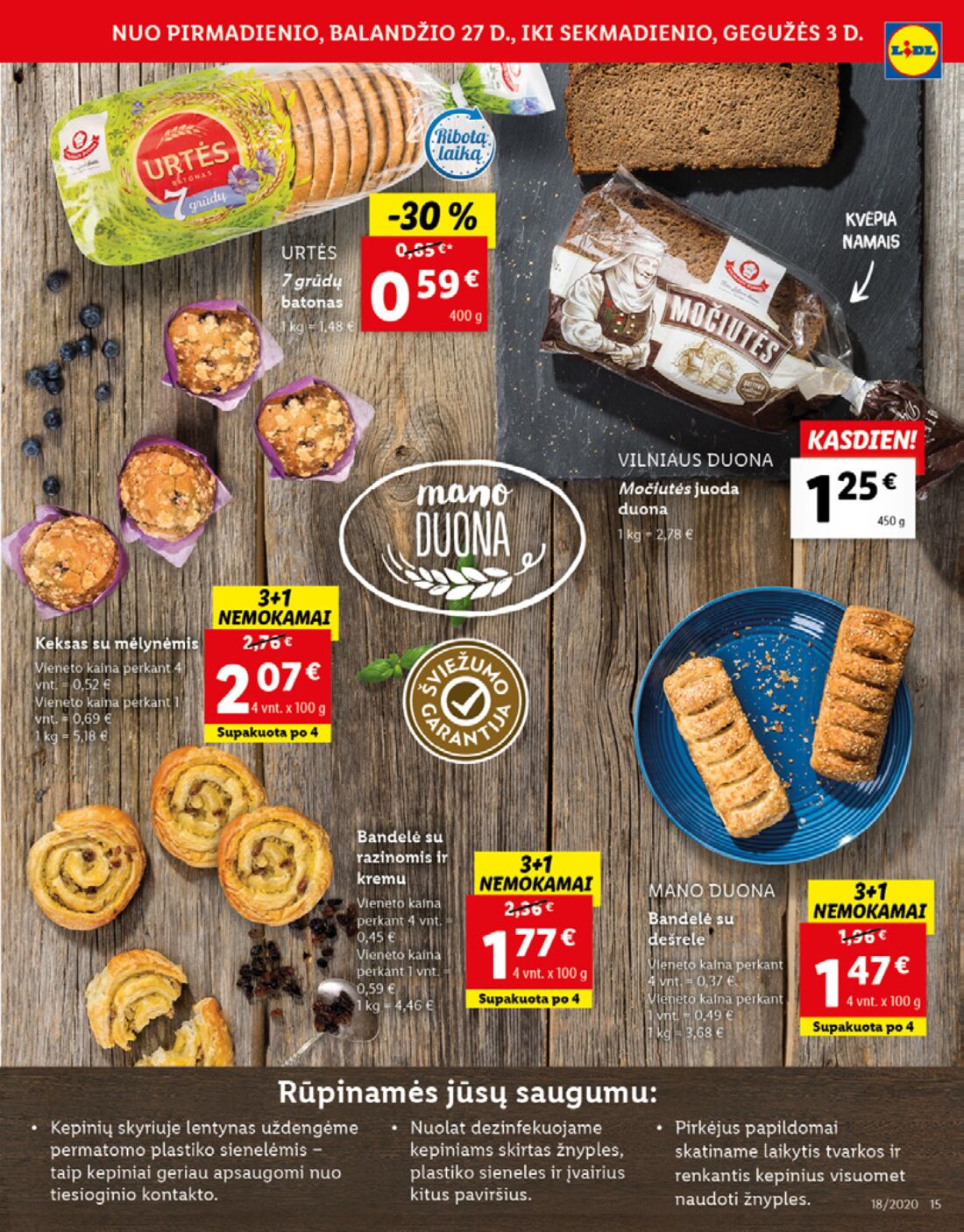 Lidl savaitinis leidinys akcijos nuo 
  2020-04-27 iki 
  2020-05-03 | Leidinukas.lt puslapis 15