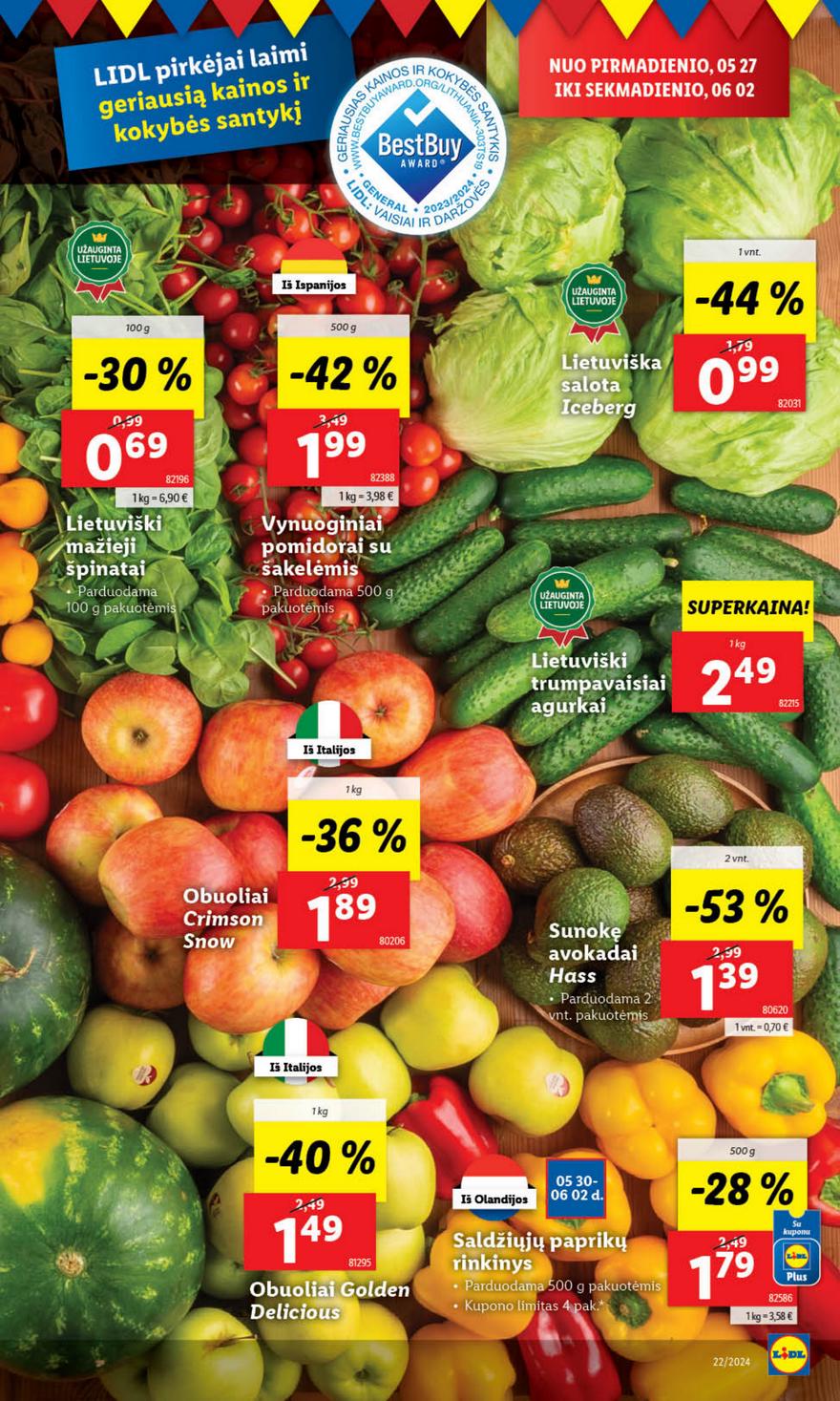 Lidl leidinys akcijos nuo 
  2024-05-27 iki 
  2024-06-02 | Leidinukas.lt puslapis 21