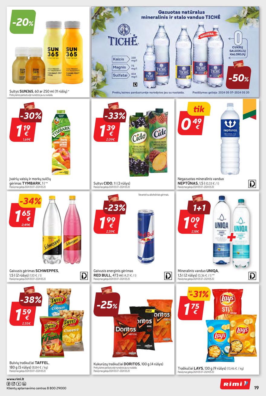 Rimi savaitinis leidinys akcijos nuo 
  2024-05-07 iki 
  2024-05-13 | Leidinukas.lt puslapis 19