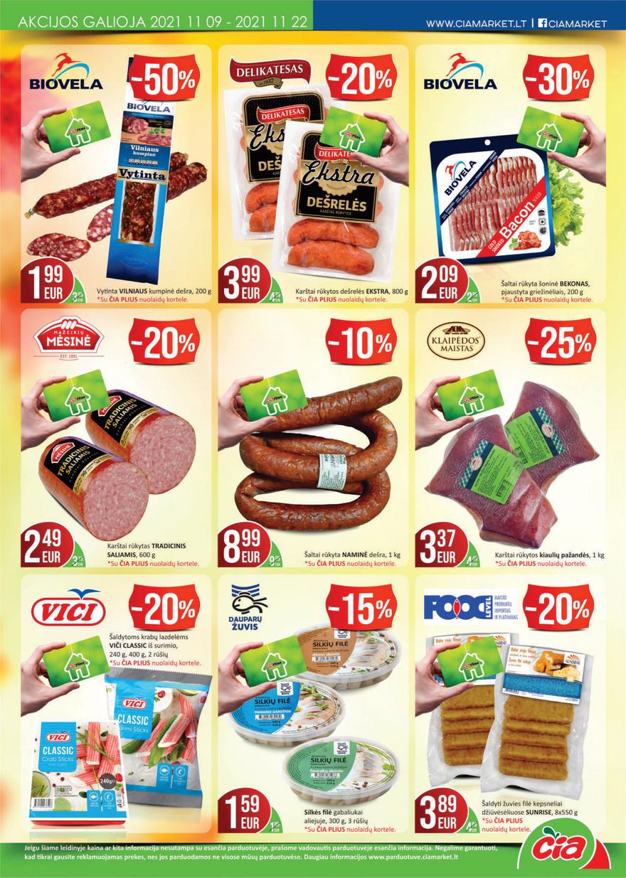 Čia market leidinys akcijos nuo 
  2021-11-09 iki 
  2021-11-22 | Leidinukas.lt puslapis 5