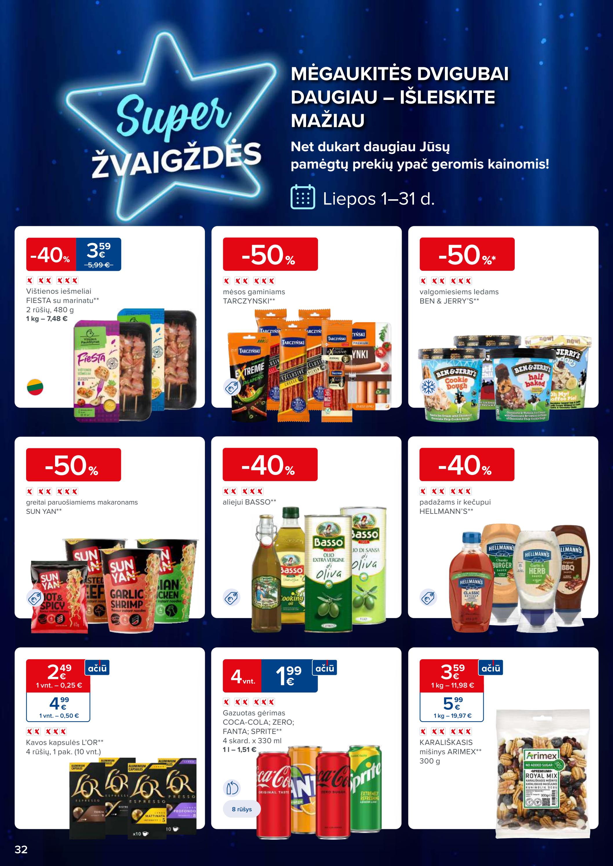 Maxima kaininis leidinys akcijos nuo 
  2023-07-18 iki 
  2023-07-24 | Leidinukas.lt puslapis 32