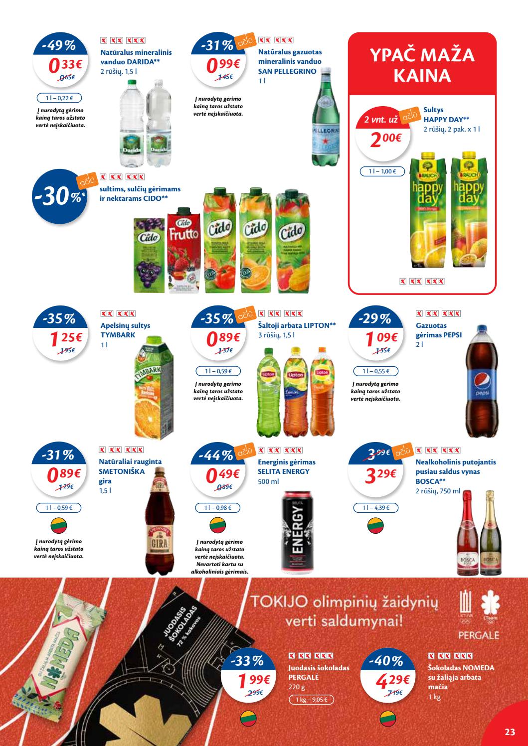Maxima kaininis leidinys akcijos nuo 
  2021-07-13 iki 
  2021-07-19 | Leidinukas.lt puslapis 23