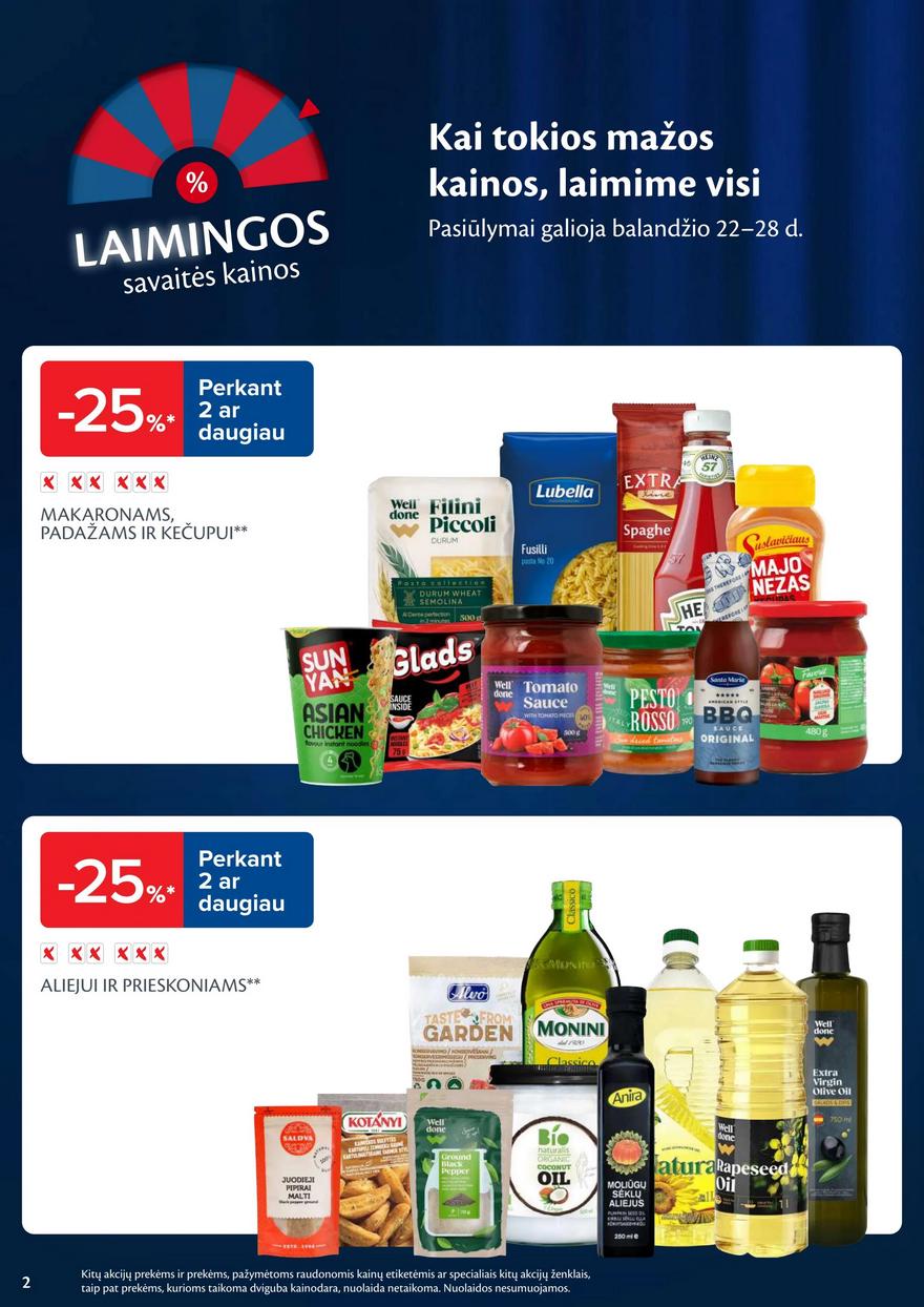 Maxima savaitinis leidinys 17 akcijos nuo 
  2025-04-22 iki 
  2025-04-28 | Leidinukas.lt puslapis 2