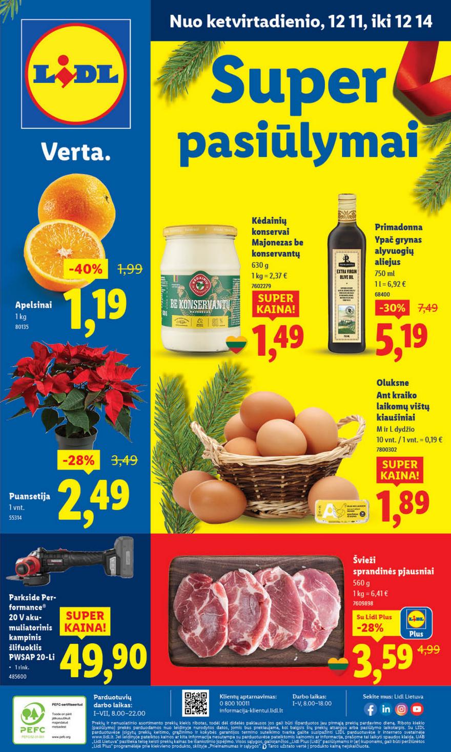 Lidl leidinys akcijos nuo 
  2025-12-08 iki 
  2025-12-14 | Leidinukas.lt puslapis 47