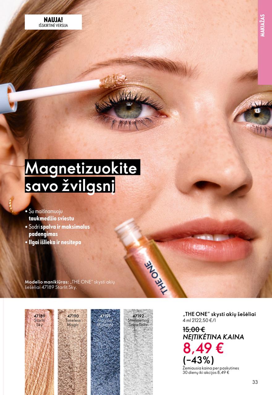Oriflame katalogas akcijos nuo 
  2025-10-08 iki 
  2025-10-28 | Leidinukas.lt puslapis 33