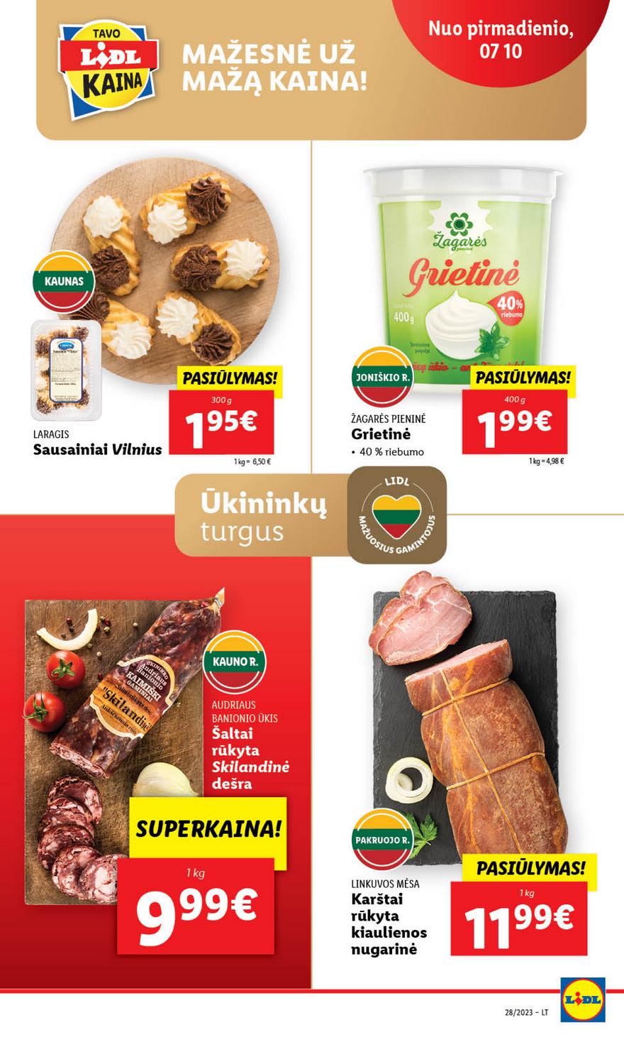 Lidl pasiūlymai akcijos nuo 
  2023-07-10 iki 
  2023-07-16 | Leidinukas.lt puslapis 16