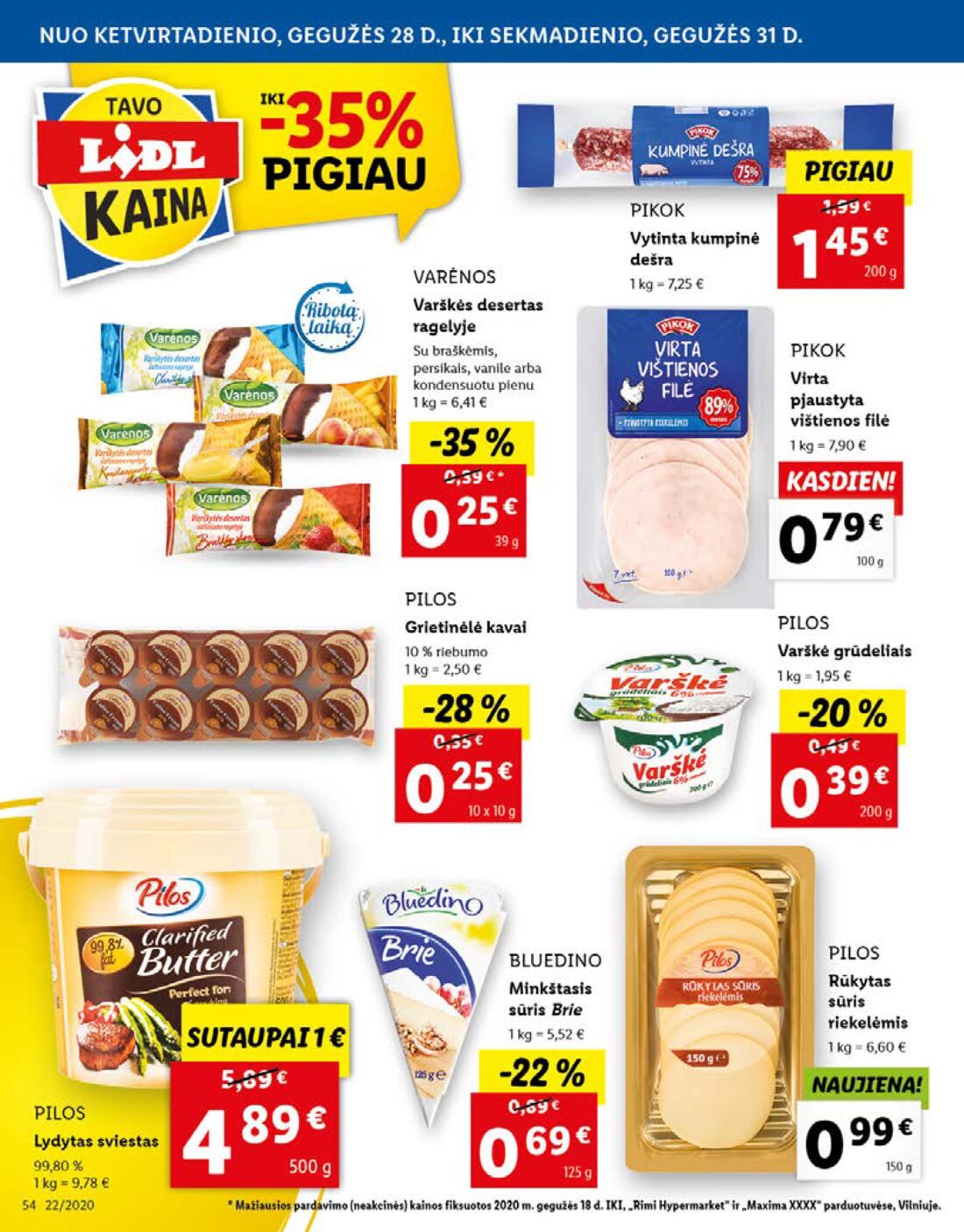 Lidl savaitinis leidinys akcijos nuo 
  2020-05-25 iki 
  2020-05-31 | Leidinukas.lt puslapis 54