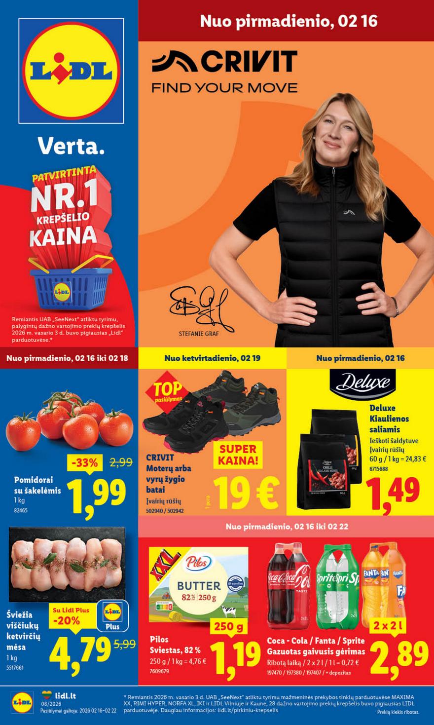 Lidl leidinys akcijos nuo 
  2026-02-16 iki 
  2026-02-22 | Leidinukas.lt puslapis 1