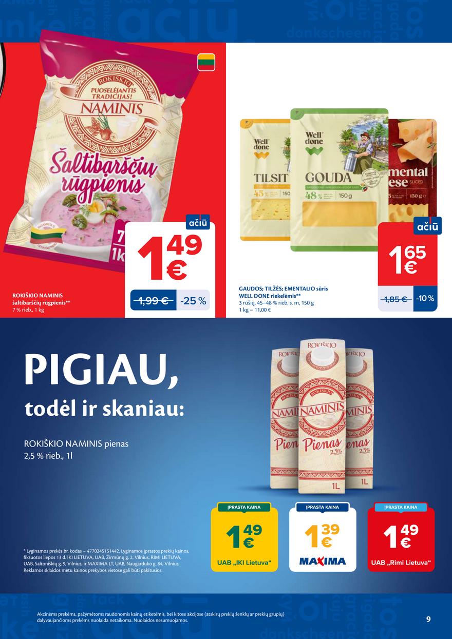 Maxima leidinys akcijos nuo 
  2026-07-21 iki 
  2026-07-27 | Leidinukas.lt puslapis 9