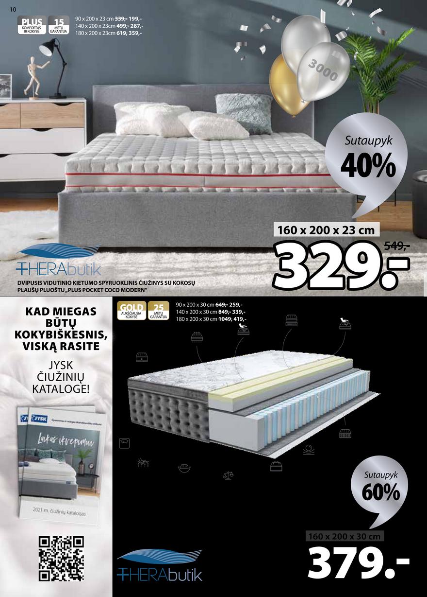 Jysk leidinys akcijos nuo 
  2021-05-25 iki 
  2021-06-07 | Leidinukas.lt puslapis 10