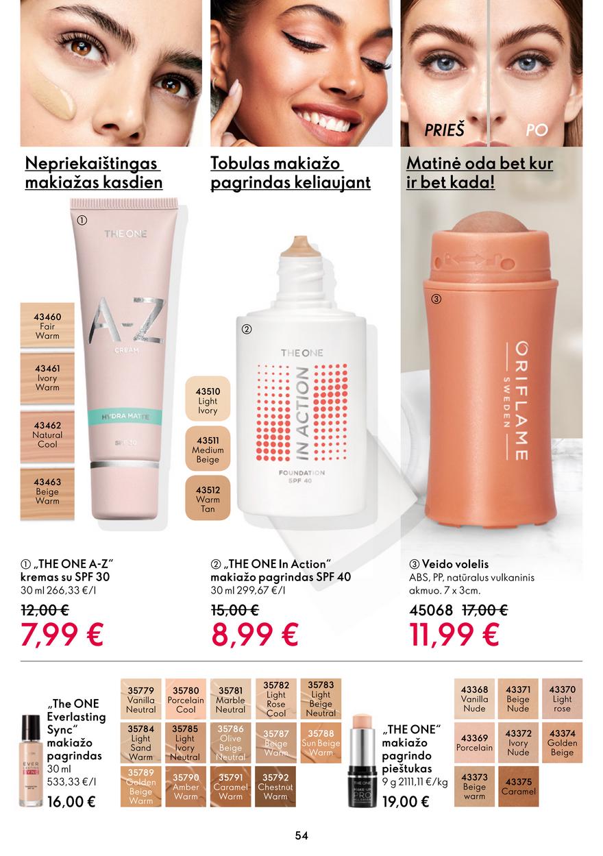 Oriflame katalogas akcijos nuo 
  2023-03-15 iki 
  2023-04-04 | Leidinukas.lt puslapis 54