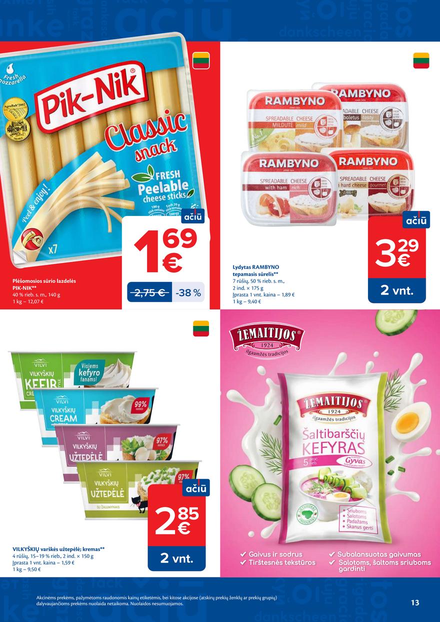 Maxima leidinys akcijos nuo 
  2026-05-26 iki 
  2026-06-01 | Leidinukas.lt puslapis 13