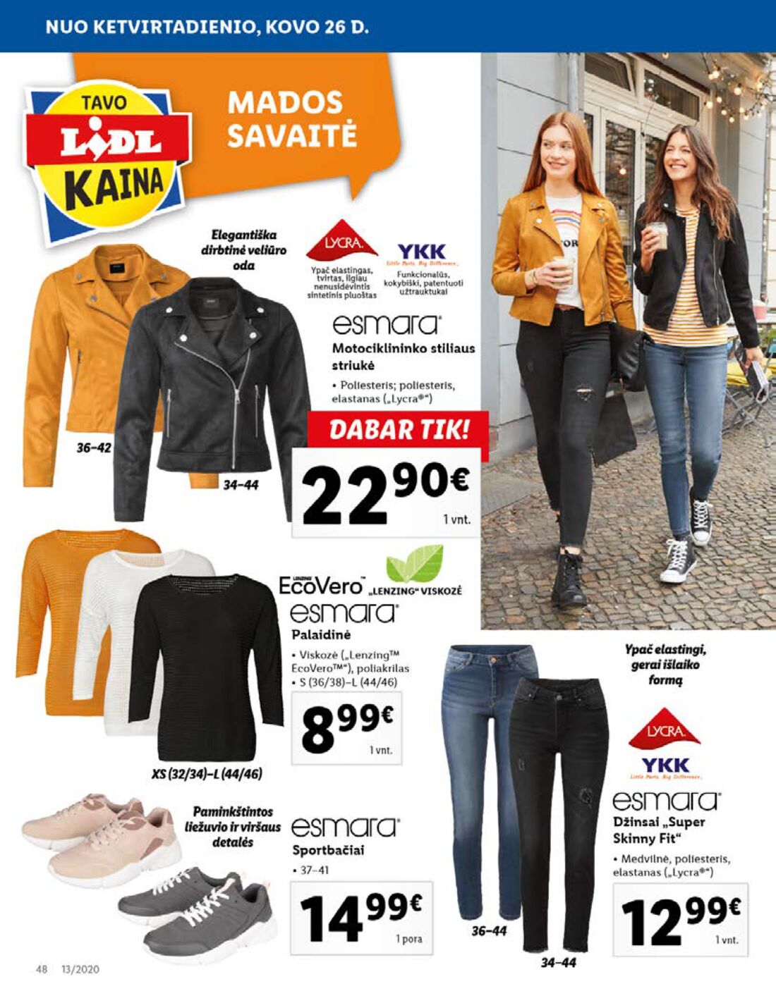 Lidl savaitinis leidinys akcijos nuo 
  2020-03-23 iki 
  2020-03-29 | Leidinukas.lt puslapis 48